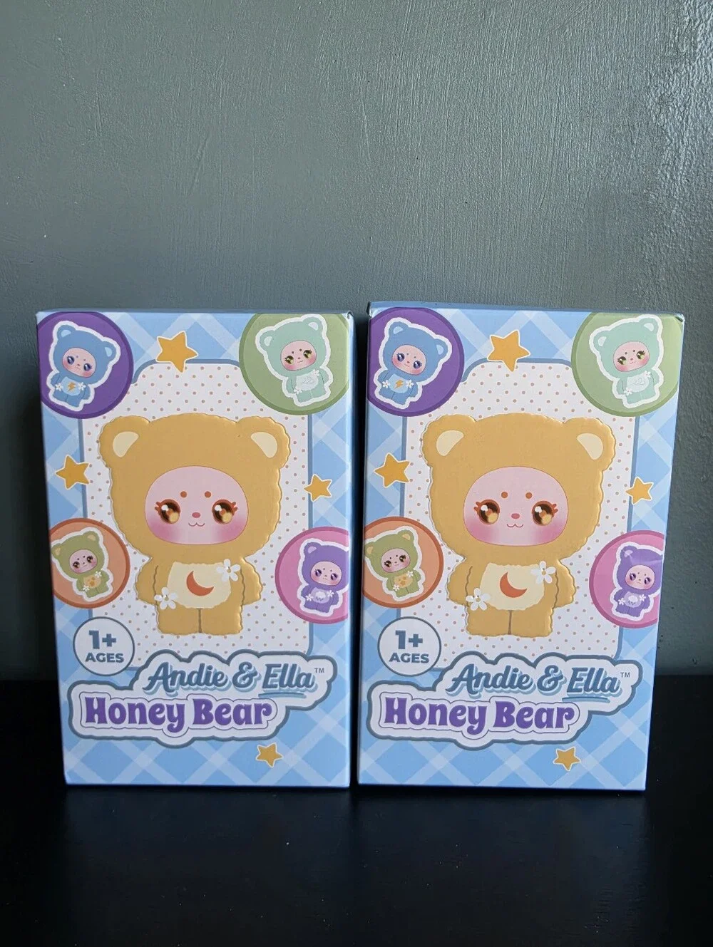 Honey Bear Plush Toy - Yellow